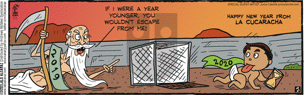 La Cucaracha on Wednesday January 1, 2020 Comic Strip