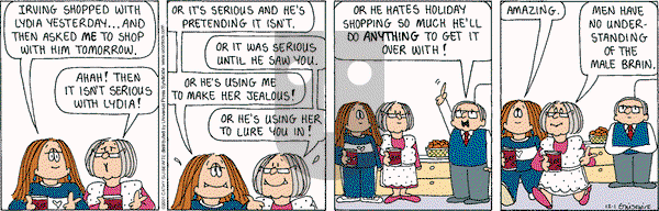 Cathy Classics on Saturday December 1, 2001 Comic Strip