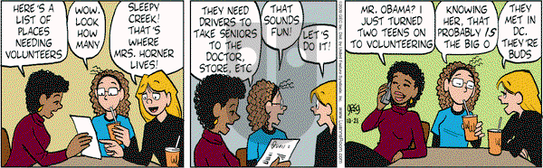 Luann on Wednesday October 21, 2009 Comic Strip