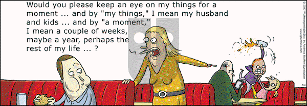 WuMo on Saturday March 4, 2017 Comic Strip