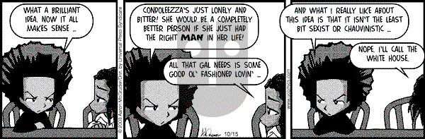The Boondocks on Wednesday May 18, 2011 Comic Strip
