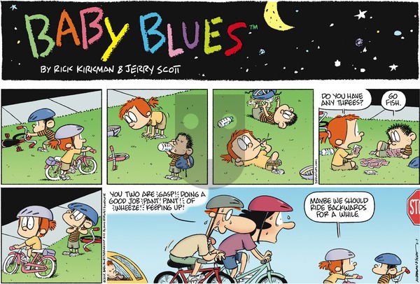 Baby Blues on Sunday June 7, 2015 Comic Strip