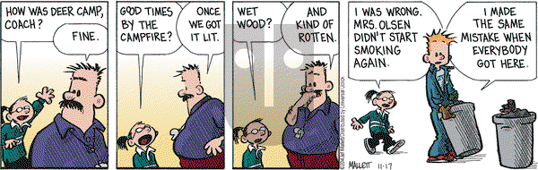 Frazz on Monday November 17, 2014 Comic Strip