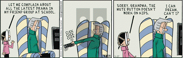 Grand Avenue on Tuesday May 27, 2025 Comic Strip