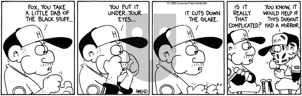FoxTrot on Tuesday May 11, 1993 Comic Strip