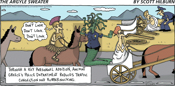 The Argyle Sweater on Sunday July 12, 2009 Comic Strip
