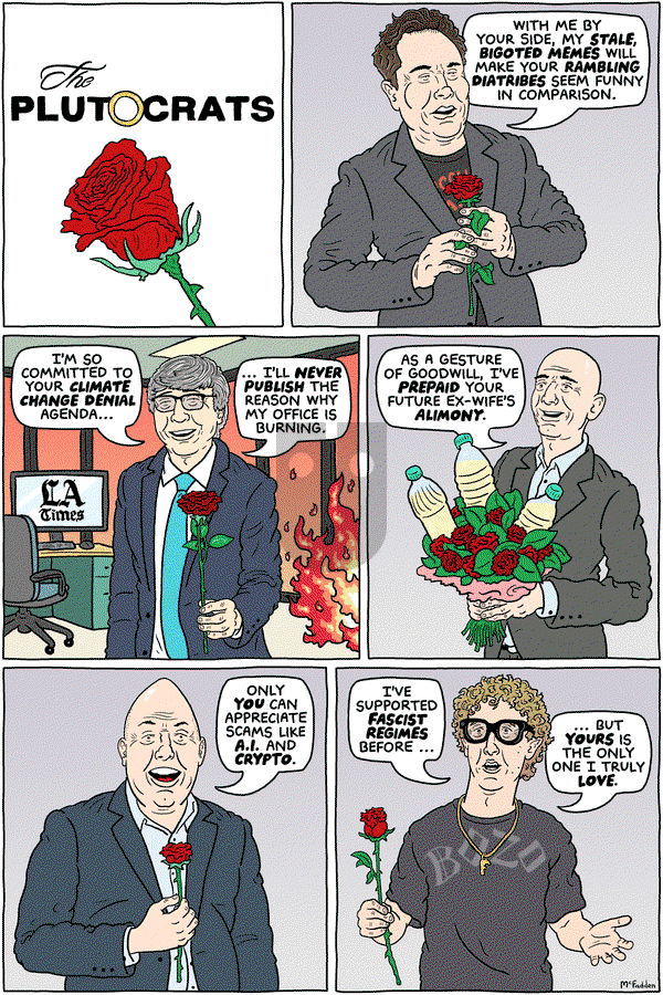 Brian McFadden on Monday January 13, 2025 Comic Strip