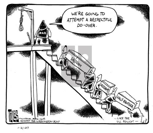 Tom Toles on Sunday January 21, 2007 Comic Strip