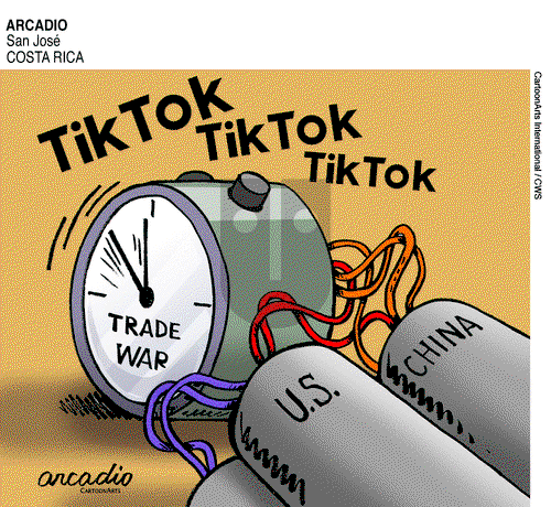 ViewsAmerica on Saturday August 8, 2020 Comic Strip