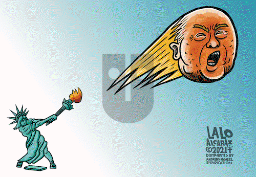 Lalo Alcaraz on Wednesday January 20, 2021 Comic Strip