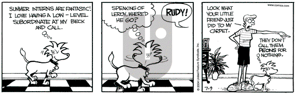 Grand Avenue on Friday July 9, 2004 Comic Strip