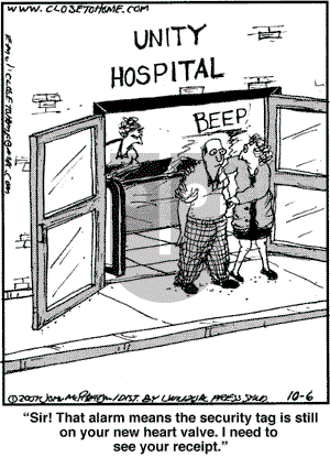 Close to Home on Monday October 15, 2007 Comic Strip