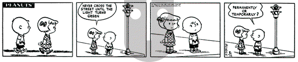 Peanuts on Tuesday August 12, 1952 Comic Strip