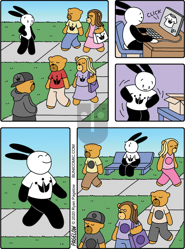 Buni on Wednesday April 1, 2020 Comic Strip