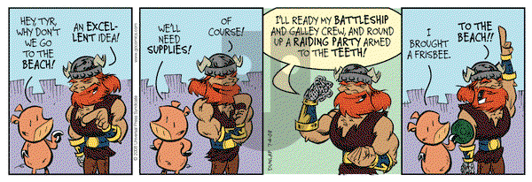 Ink Pen on Friday July 4, 2008 Comic Strip