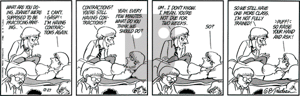 Doonesbury on Monday December 27, 1982 Comic Strip