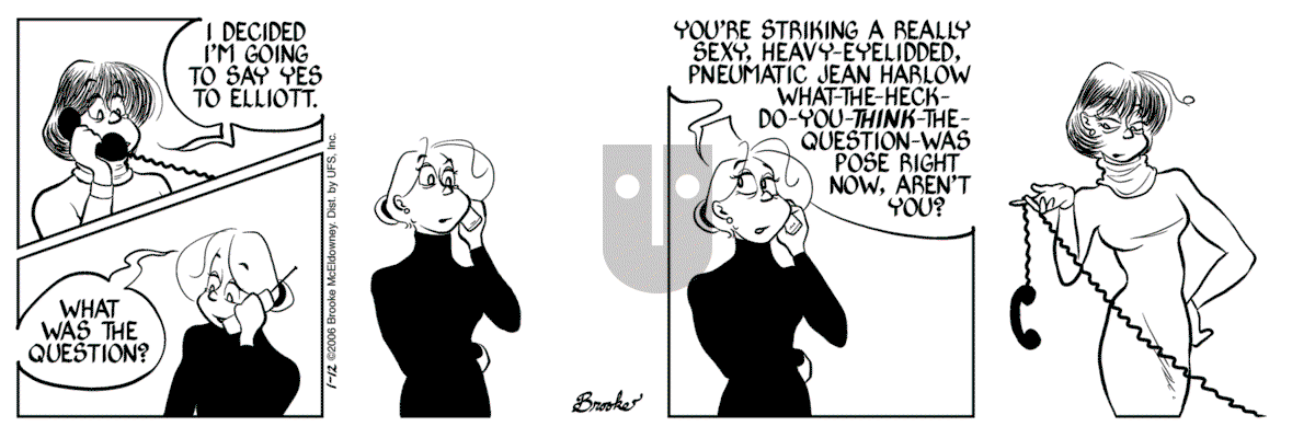 9 Chickweed Lane - Thursday January 12, 2006 Comic Strip