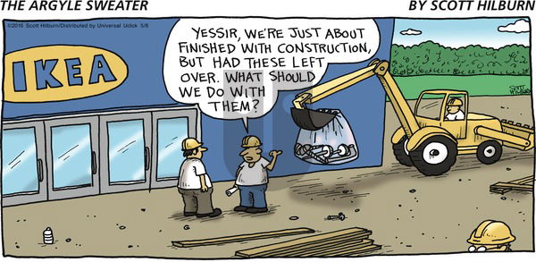 The Argyle Sweater on Sunday May 8, 2016 Comic Strip