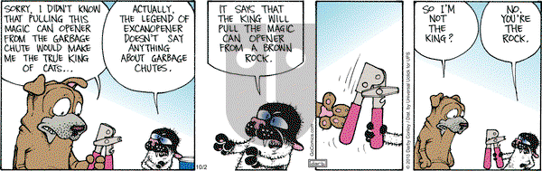 Get Fuzzy on Wednesday October 2, 2013 Comic Strip
