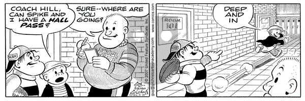 Nancy on Monday June 4, 2007 Comic Strip