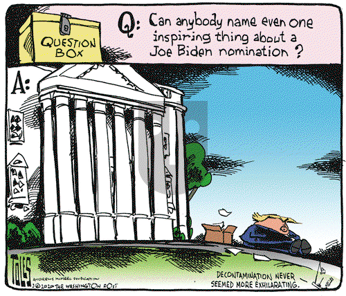 Tom Toles on Tuesday March 10, 2020 Comic Strip