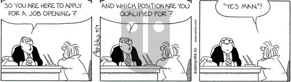 The Born Loser on Wednesday May 7, 2003 Comic Strip