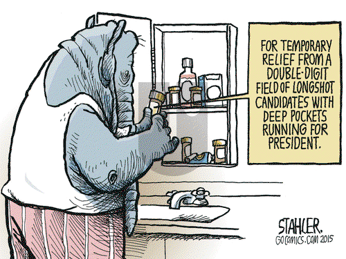 Jeff Stahler on Wednesday July 22, 2015 Comic Strip