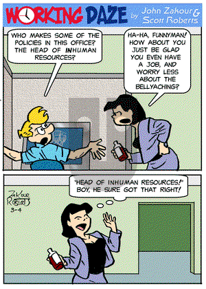 Working Daze - Monday March 4, 2024 Comic Strip