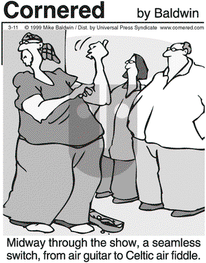 Cornered on Thursday March 11, 1999 Comic Strip