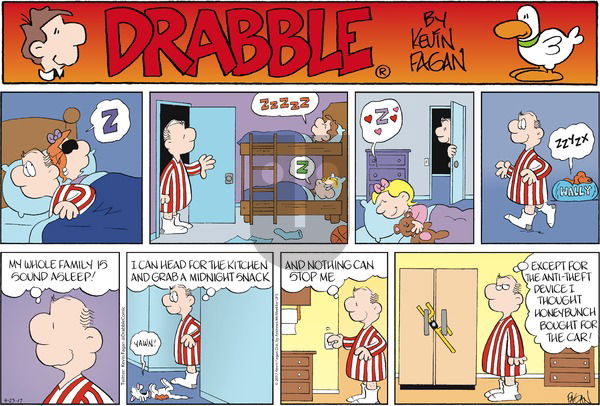Drabble on Sunday April 23, 2017 Comic Strip