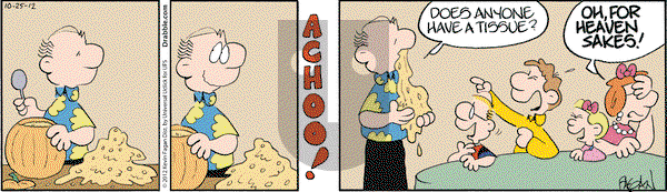 Drabble on Thursday October 25, 2012 Comic Strip