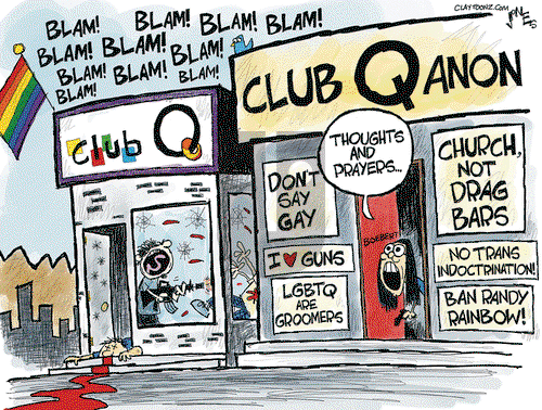 Clay Jones - Thursday November 24, 2022 Comic Strip