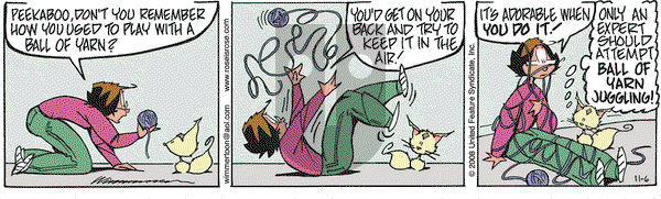 Rose is Rose on Thursday November 6, 2008 Comic Strip