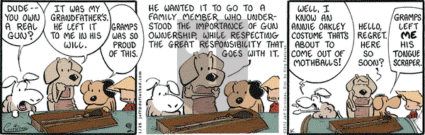 DeFlocked on Thursday January 26, 2012 Comic Strip