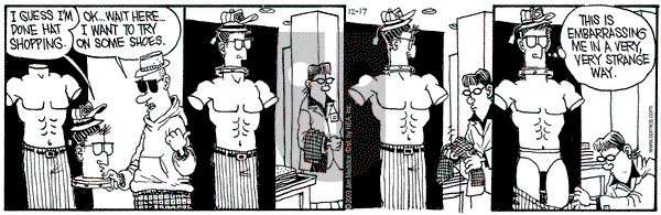 Monty on Wednesday December 17, 2003 Comic Strip