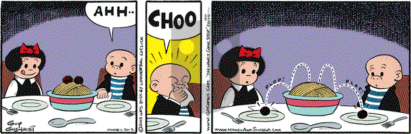 Nancy on Saturday June 1, 2013 Comic Strip