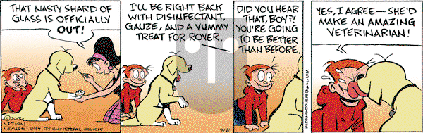 Red and Rover on Wednesday September 21, 2016 Comic Strip