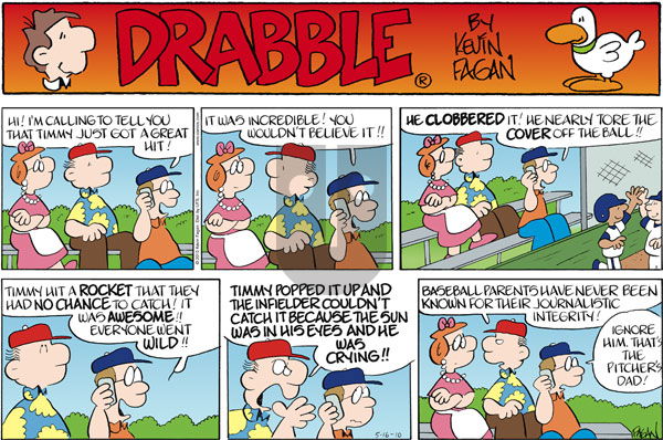 Drabble on Sunday May 16, 2010 Comic Strip