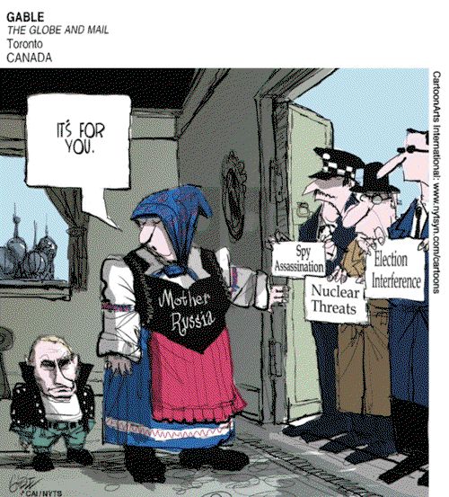 Views of the World on Saturday March 17, 2018 Comic Strip