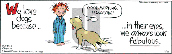 Red and Rover on Wednesday March 20, 2013 Comic Strip