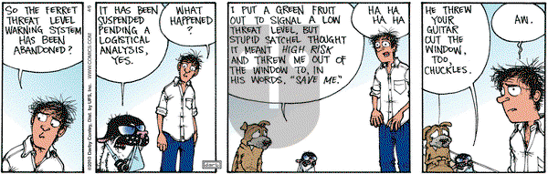Get Fuzzy on Tuesday April 6, 2010 Comic Strip