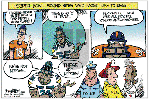 Win, Lose, Drew on Tuesday January 28, 2014 Comic Strip