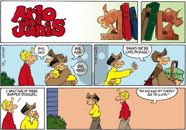Arlo and Janis on Sunday November 25, 2007 Comic Strip