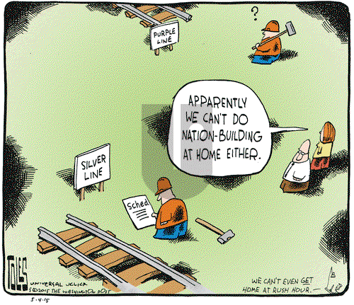 Tom Toles on Monday May 4, 2015 Comic Strip
