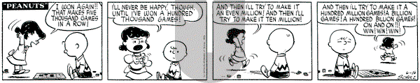 Peanuts on Tuesday June 16, 1953 Comic Strip