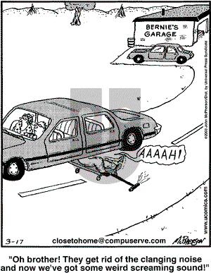 Close to Home - Monday March 17, 2003 Comic Strip