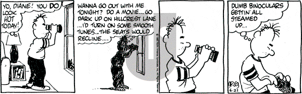 Luann on Thursday June 21, 1990 Comic Strip