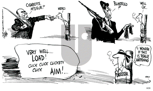 Pat Oliphant on Saturday August 28, 1982 Comic Strip