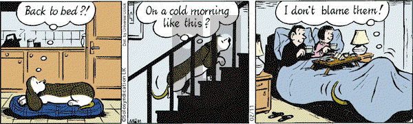 Fred Basset - Tuesday February 11, 2014 Comic Strip