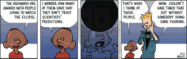 Frazz on Monday August 21, 2017 Comic Strip